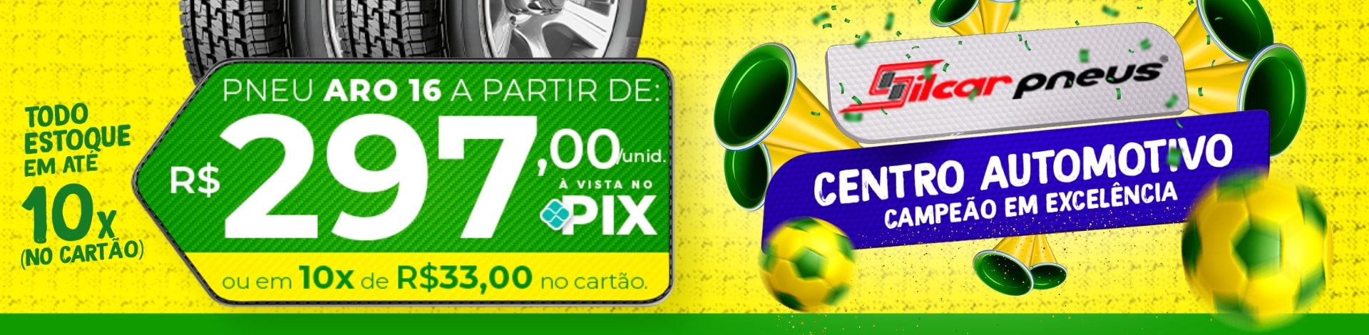 Promoção copa do mundo-Silcar Pneus