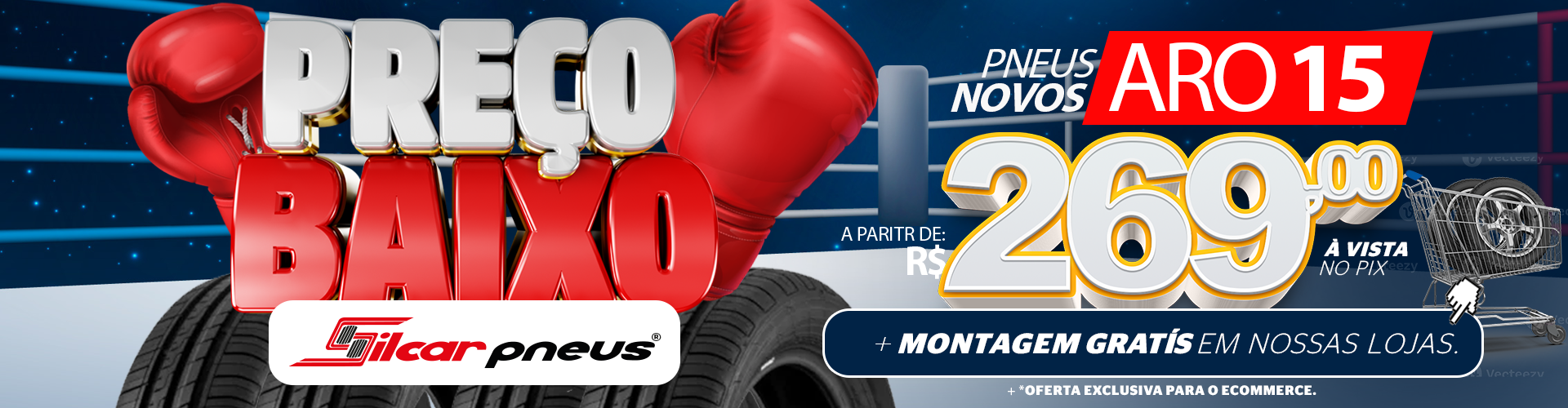Pneus em promoção