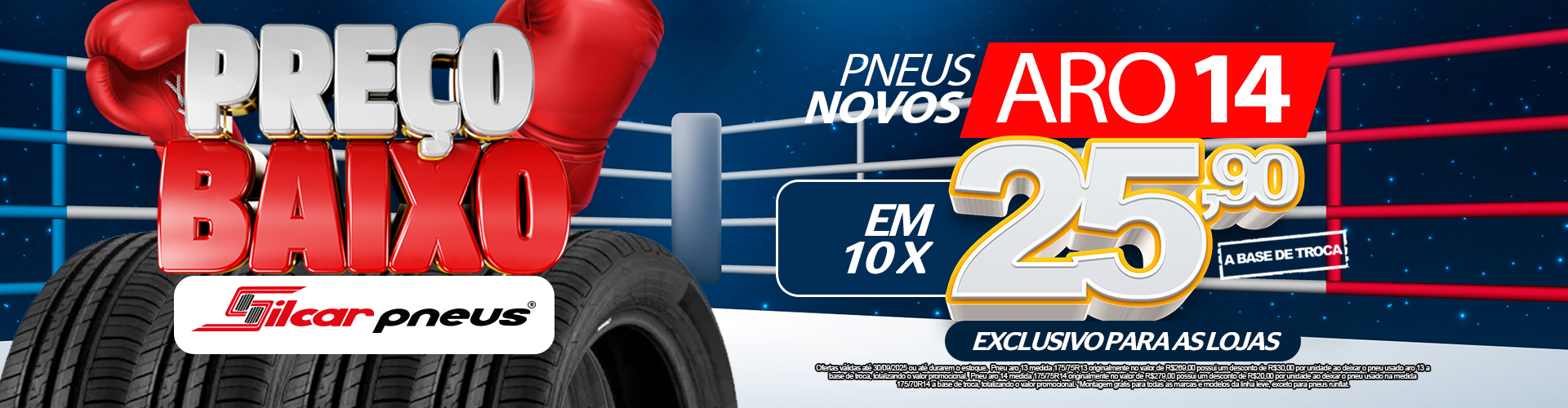 Pneus  em Promoção